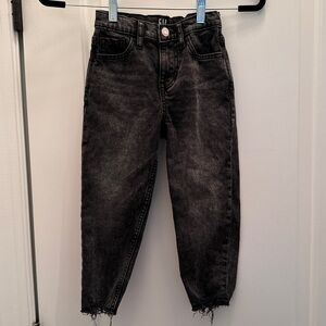 Girls gap mom jeans